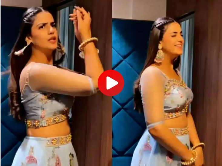 Pranjal Dahiya Dance Video : नगड़ गाने पर देसी गर्ल ने किया जबरदस्त डांस