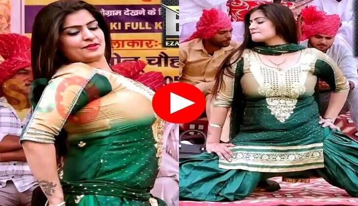 Monika Choudhary Dance : मेरे धोरे आना ठीक ना पर मोनिका ने कूद कूद कर हिलाया भारी फिगर, फैंस ने बजाई सीटियां&nbsp;