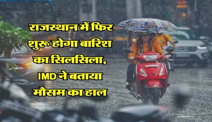 Weather Forecast: राजस्थान में फिर शुरू होगा बारिश का सिलसिला, IMD ने बताया मौसम का हाल