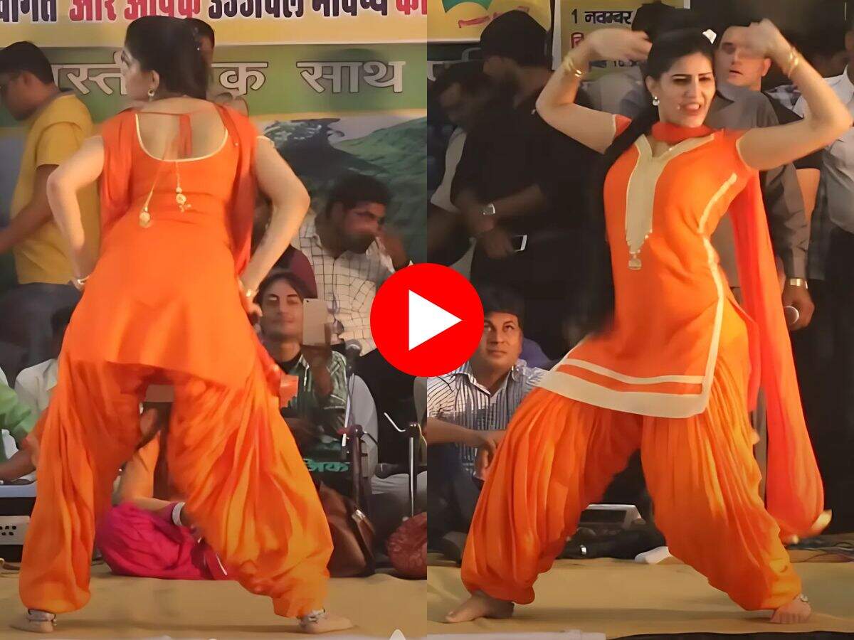Sapna Choudhary Dance : घाघरा चोली में सपना चौधरी ने दिया स्टेजतोड़ परफॉर्मेंस, क्रेजी हो गए फैंस