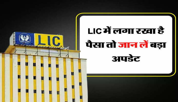 LIC में लगा रखा है पैसा तो जान लें बड़ा अपडेट