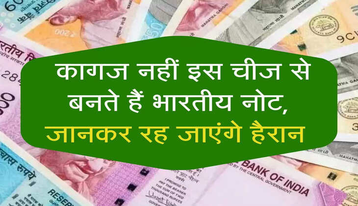  कागज नहीं इस चीज से बनते हैं भारतीय नोट, जानकर रह जाएंगे हैरान 