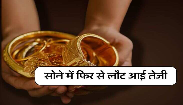 MCX Gold Price Today : सोने में फिर से लौट आई तेजी, एक दिन इतने बढ़ गए रेट, चेक करें 10 ग्राम का भाव