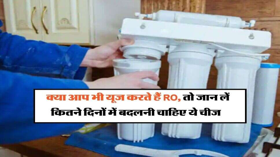 क्या आप भी यूज करते हैं RO, तो जान लें कितने दिनों में बदलनी चाहिए ये चीज&nbsp;