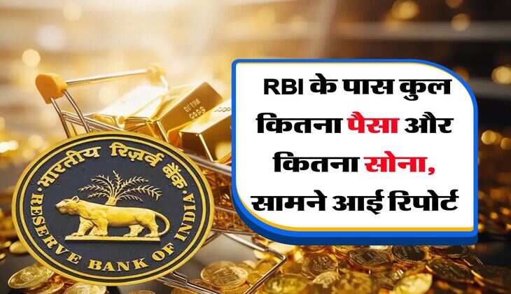 rbi report : RBI के पास कुल कितना पैसा और कितना सोना, सामने आई रिपोर्ट