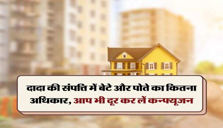 Property Knowledge: दादा की संपत्ति में बेटे और पोते का कितना अधिकार, आप भी दूर कर लें कन्फ्यूजन
