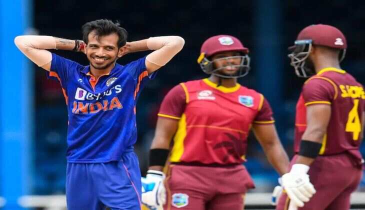 Ind vs Wi T20 : वेस्टइंडीज के खिलाफ चहल का दमदार प्रदर्शन, 3 गेंदों में चटकाए 2 विकेट