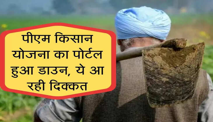 PM Kisan : पीएम किसान योजना का पोर्टल डाउन, ये आ रही दिक्कत
