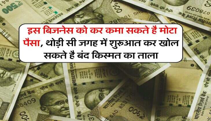 Business Idea : इस बिजनेस को कर कमा सकते है मोटा पैसा, थोड़ी सी जगह में शुरूआत कर खोल सकते है बंद किस्मत का ताला