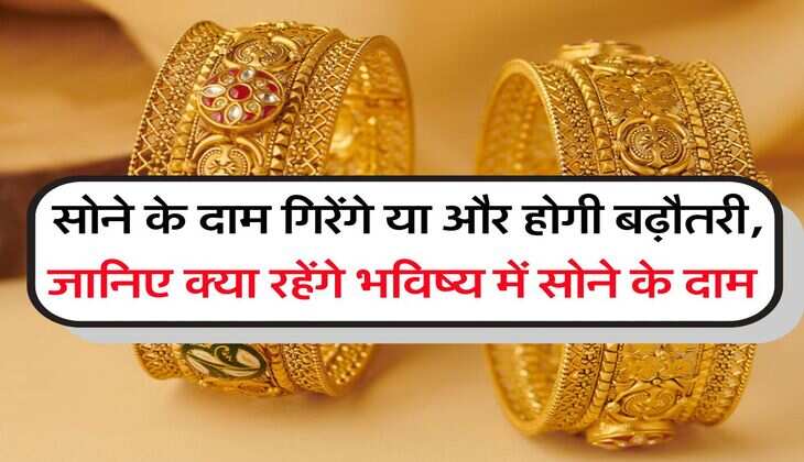 Gold Rate : सोने के दाम गिरेंगे या और होगी बढ़ौतरी, जानिए क्या रहेंगे भविष्य में दाम