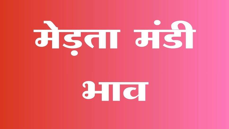 मेड़ता मंडी भाव 25 सितंबर 2026: जीरा, सुवा और ईसबगोल समेत कई फसलों में मंदी
