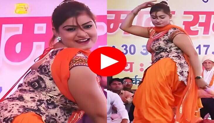 Haryanvi Dance Video : मोनिका चौधरी ने जोर जोर से हिलाया भारी फिगर, फैंस बोले- 'सुथरी से तू' 