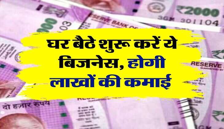 Business Idea: घर बैठे शुरू करें ये बिजनेस, होगी लाखों की कमाई 