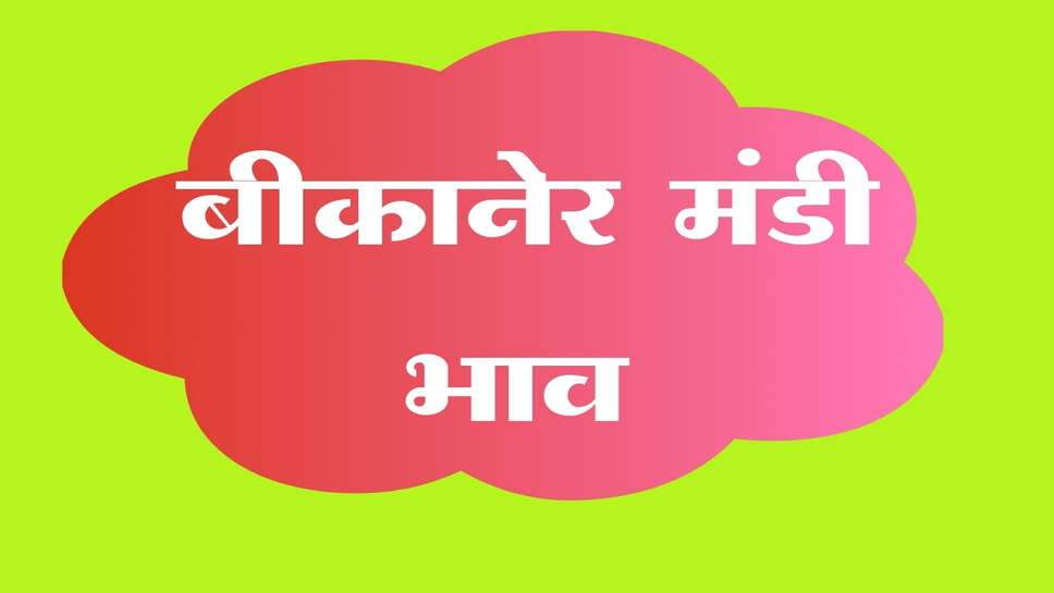 बीकानेर अनाज मंडी भाव 19 अक्टूबर 2026: ग्वार, मूंगफली, जीरा और ईसबगोल के ताजा भाव
