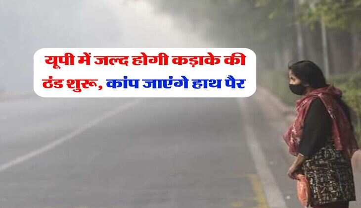 UP Weather Update : यूपी में जल्द होगी कड़ाके की ठंड शुरू, कांप जाएंगे हाथ पैर