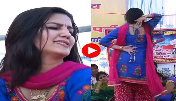 Sapna Choudhary ka Dance : घूंघट की ओट मैं पर सपना ने किया नागिन डांस
