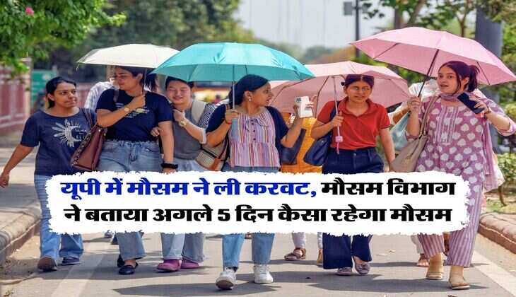 UP Weather : यूपी में मौसम ने ली करवट, मौसम विभाग ने बताया अगले 5 दिन कैसा रहेगा मौसम&nbsp;