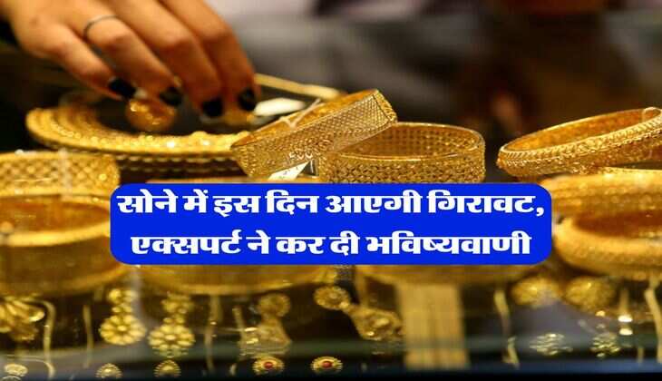 Gold Price : सोने में इस दिन आएगी गिरावट, एक्सपर्ट ने कर दी भविष्यवाणी