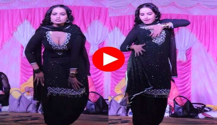 Haryanvi Dance : टाइट फिटिंग सूट में सुनीता बेबी ने किया शरीर तोड़ डांस, लोग बोले 'दूसरी सपना'&nbsp;