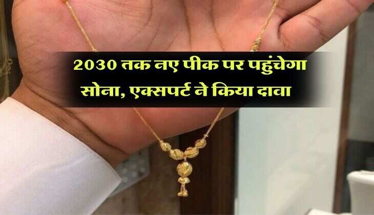 gold price prediction: 2030 तक नए पीक पर पहुंचेगा सोना, एक्सपर्ट ने किया दावा&nbsp;