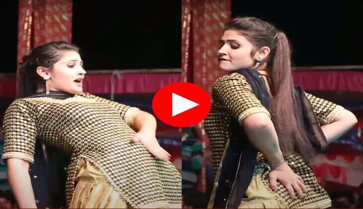 Gori Nagori Dance : गोरी नागोरी ने स्टेज पर स्लोली स्लोली मटकाई कमर, ठुमकों पर दिल हार बैठे फैंस