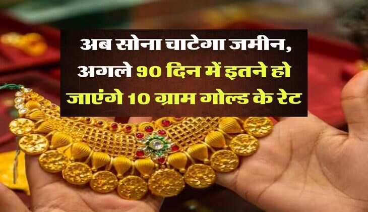 Gold Rate : अब सोना चाटेगा जमीन, अगले 90 दिन में इतने हो जाएंगे 10 ग्राम गोल्ड के रेट