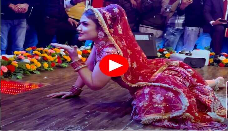 Gori nagori dance : गोरी नागोरी ने जोर जोर से हिलाया हैवी फिगर, लोग बोले तेरा ठुमका करोड़ का&nbsp;