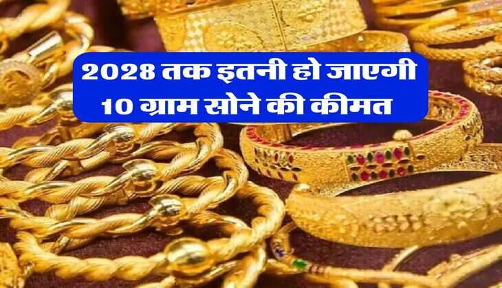 Gold Rate : 2028 तक इतनी हो जाएगी 10 ग्राम सोने की कीमत 