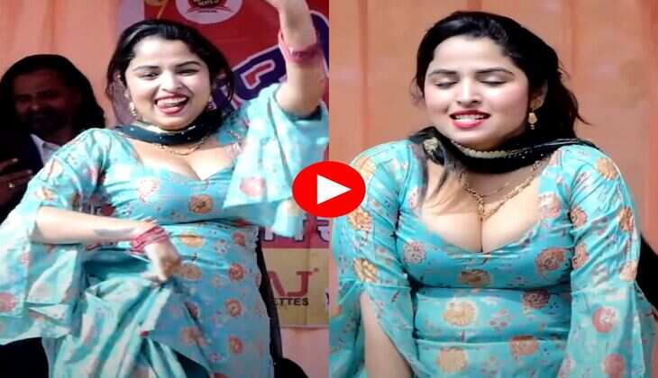 Haryanvi Dance : 24 की उम्र में मुस्कान बेबी ने इस डांस से मचा दिया तहलका, लटके-झटके है बवाल