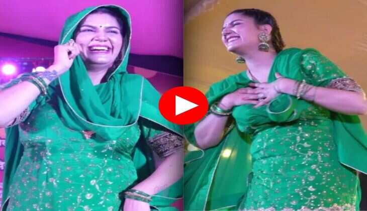 Sapna Choudhary Dance : सपना चौधरी ने छेड़ दिए फैंस दिल के तार, बोले एक नंबर