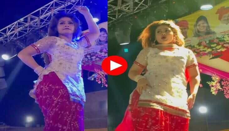 Gori Nagori Dance : खुलें बालों में गोरी नागोरी ने उछल-उछल कर किया डांस, अंदाओं पर फिदा हुए फैंस​​​​​​​