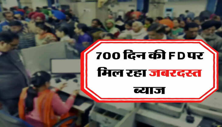 700 दिन की FD पर मिल रहा जबरदस्त ब्याज, चेक कर लीजिए नई ब्याज दरें