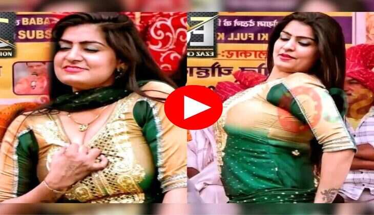 Choudhary Dance : मोनिका चौधरी ने हैव्वी ठुमकों से कर दी सपना चौधरी की छुट्&zwnj;टी, टाइट&nbsp;सूट में लचकाई कमर