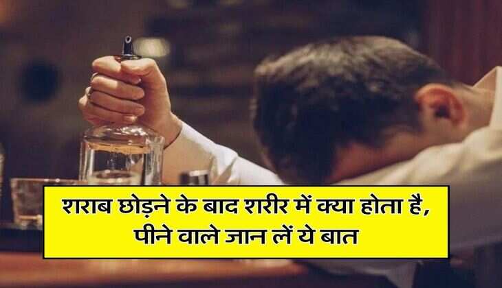 Alcohol Effects: शराब छोड़ने के बाद शरीर में क्या होता है, पीने वाले जान लें ये बात