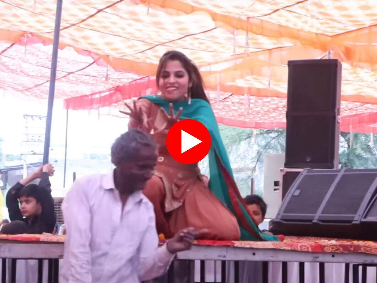 Haryanvi Dance : हजारों की भीड़ में मुस्कान बेबी ने किया झन्नाटेदार डांस, ताऊ भी हो गए रंगीन