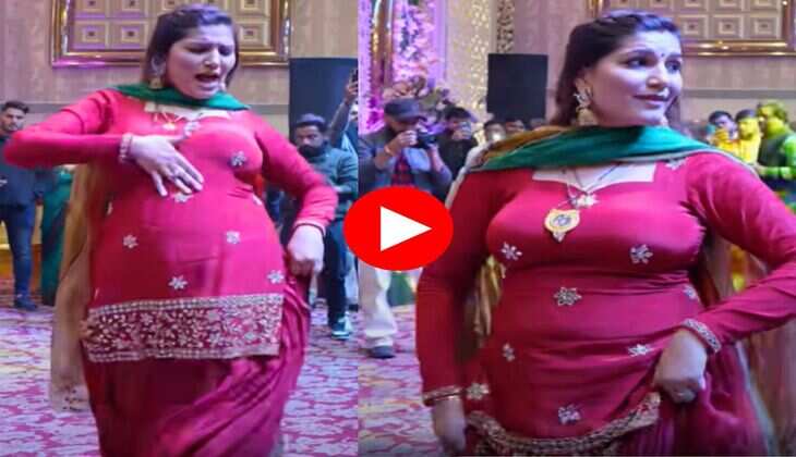 Sapna Choudhary ने देसी ठुमकों से लूट ली महफिल, लोग बोले- तेरी लत लग जागी