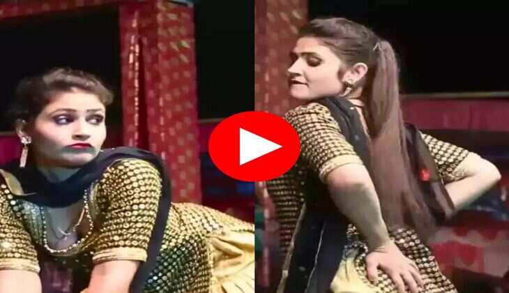 Gori Nagori Dance : गोरी नागोरी ने स्टेज पर मोरनी बनकर लगाए&nbsp;ठुमके,&nbsp;देख फैंस हुए मदहोश&nbsp;