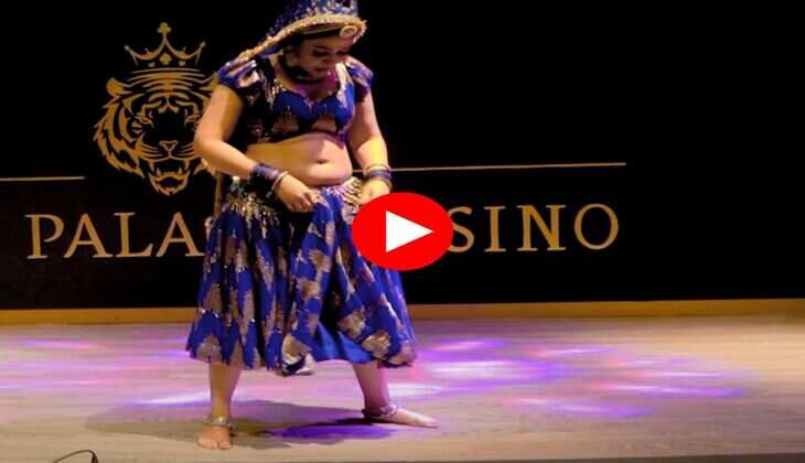 Gori Nagori Dance : स्लोली स्लोली ठुमकों से गोरी नागोरी ने बना दिया माहौल, मूव्ज पर दिल हार बैठे लोग