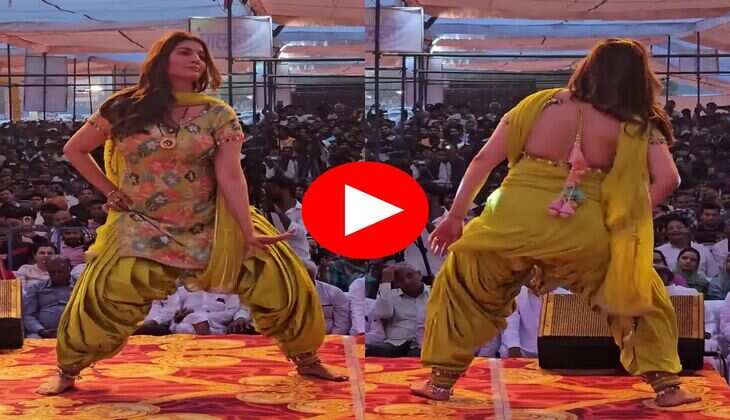 Haryanvi Dance : 'जबर भरोटा' पर सपना चौधरी ने स्टेज पर किया फुर्तिला डांस, मूव्ज देख फैंस हुए मदहोश