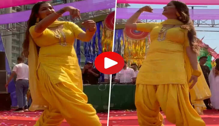 सपना चौधरी की कैटवॉक देख फैंस हार बैठे दिल, Video Viral