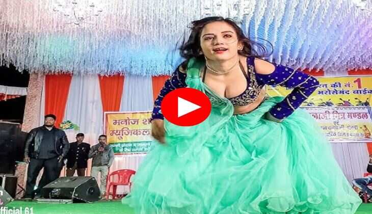 Komal Rangili Dance : लहंगा चोली में कोम रंगीली ने स्टेज पर हिलाया बदन का अंग अंग