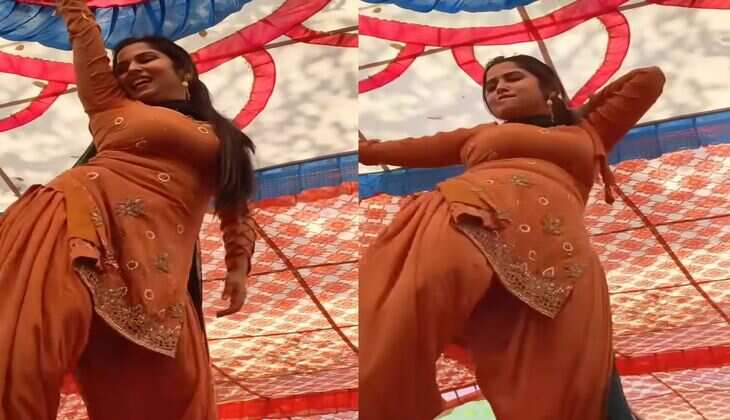 मुस्कान बेबी ने लगाया स्टेज पर डांस का तड़का	