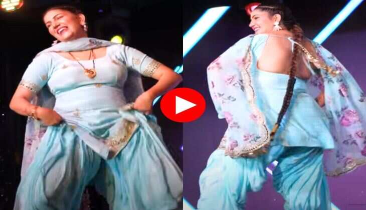 Sapna ka Dance : अपने यूनिक अंदाज में सपना चौधरी ने रात के अंधेरे में काटा गदर