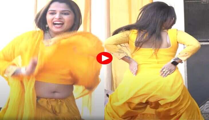 Haryanvi Dance : 22 की उम्र में मुस्कान बेबी ने शरीरतोड़ डांस से बढ़ा दिया तापमान