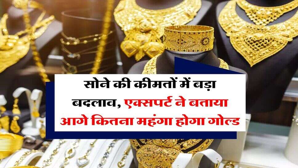 Gold Price Today : सोने की कीमतों में बड़ा बदलाव, एक्सपर्ट ने बताया आगे कितना महंगा होगा गोल्ड