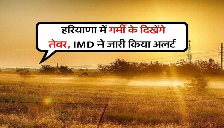 Haryana Weather : हरियाणा में गर्मी के दिखेंगे तेवर, IMD ने जारी किया अलर्ट