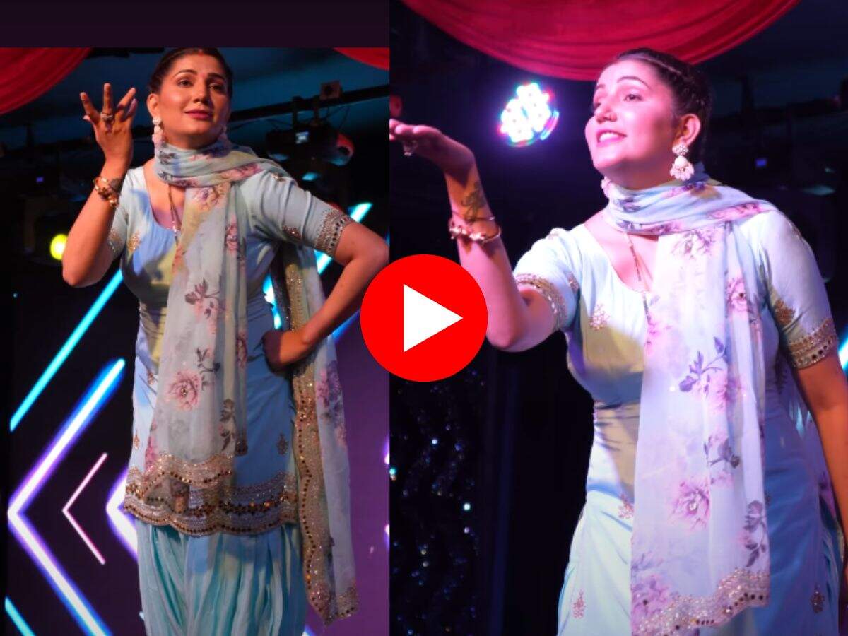 Sapna Choudhary Dance : खुले बाल और टाइट सूट में सपना चौधरी ने ताबड़तोड़ ठुमकों से लूट लिया लोगो का दिल