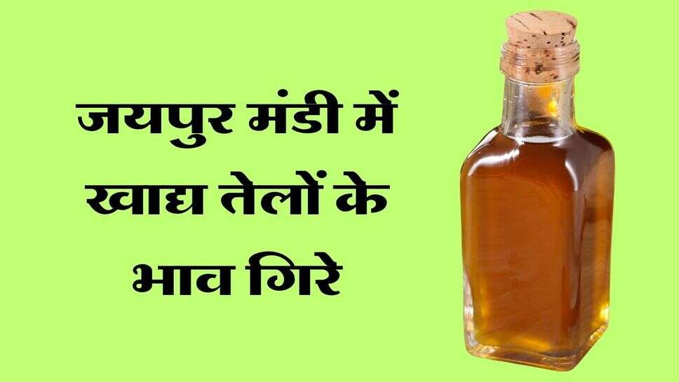 Jaipur Mandi Bhav: जयपुर मंडी में खाद्य तेलों के भाव गिरे, सरसों तेल 100 रुपये सस्ता