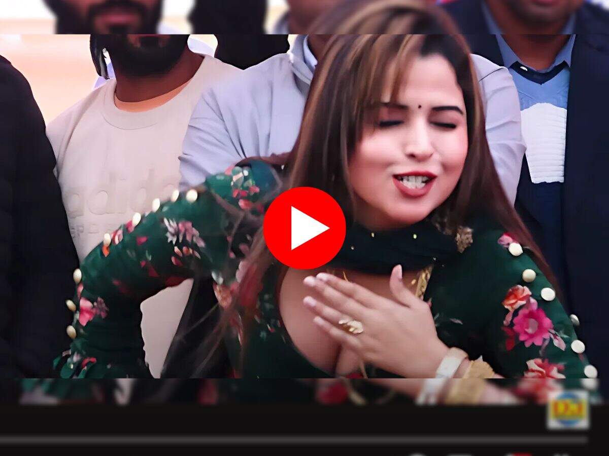 Haryanvi Dance Video : आंख्या का काजल पर मुस्कान बेबी ने मटकाया अंग-अंग, अदाएं देख बूढ़े भी मारने लगे ठुमके