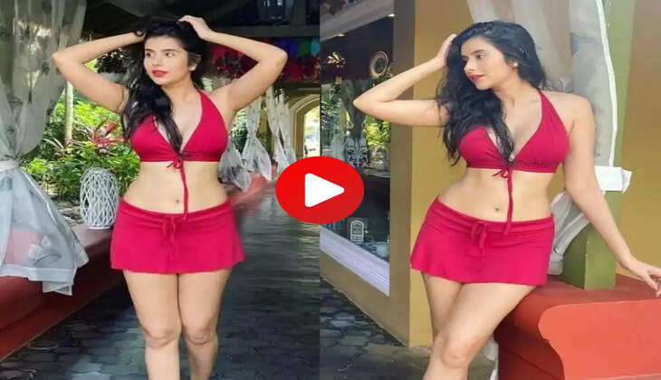 मोनोकनी पहने होटल पहुंची Charu Asopa, वीडियो हुआ वायरल
